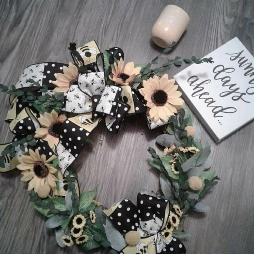 18” Christmas Custom Designed Wreath Made For Your Door Or Wall